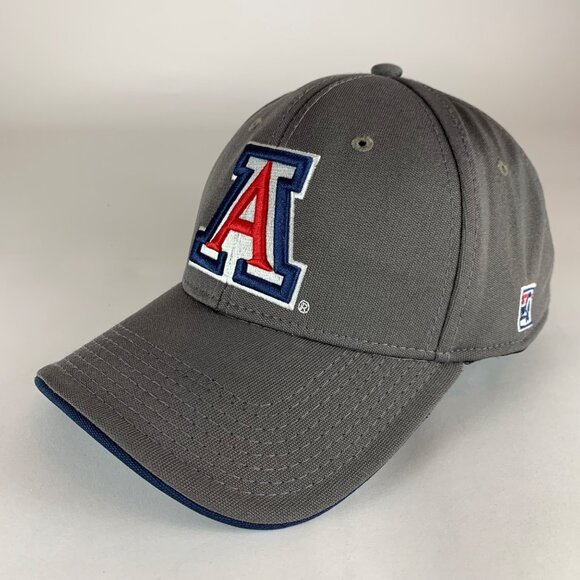 Arizona Wildcats NCAA Gray The Game Stretch Fitted Hat Mens One Size - Picture 1 of 5